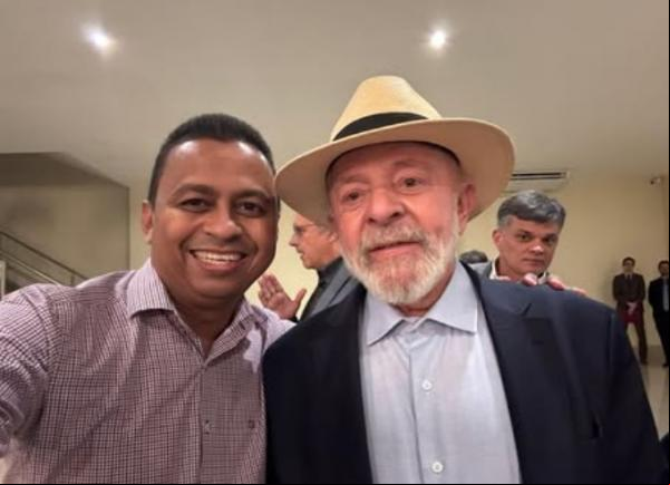 Deputado Dr. Francisco Costa e presidente Lula.(Imagem:Reprodução/Instagram)