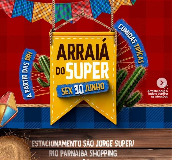 São Jorge Super prepara uma festa de São João imperdível em Floriano.(Imagem:Reprodução/Instagram)