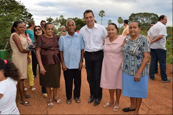 Inaugurada a ponte da Localidade Barra do Coqueiro.(Imagem:Waldemir Miranda)