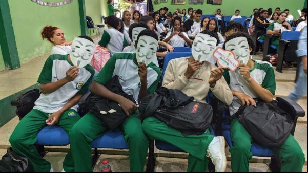 Sessão de cinema vira aula criativa e prepara alunos para o Saeb em Escola de Tempo Integral(Imagem:Divulgação)