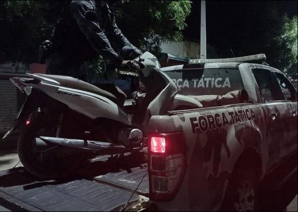 Força Tática do 3º BPM recupera duas motocicletas em Floriano.(Imagem:Reprodução/Instagram)