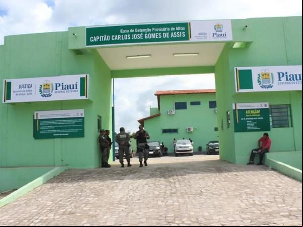 Agentes controlaram motim na CDP de Altos.(Imagem:Gilcilene Araújo/G1)