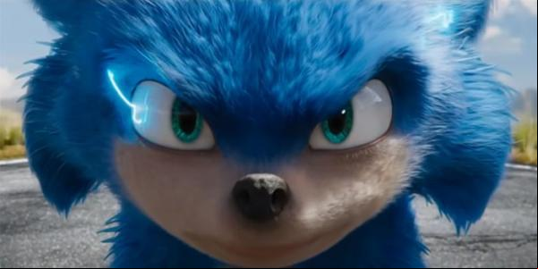 Sonic recebeu críticas por sua aparência (Imagem:Reprodução)