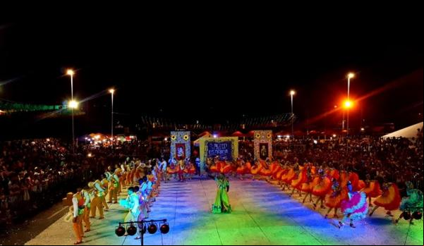 Emoção e diversidade marcam a 11ª edição do Festival Nordestino de Cultura Junina Nacional.(Imagem:Secom)