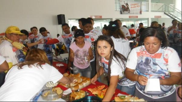 Concessionária Honda comemorou o Dia do Motociclista.(Imagem:FlorianoNews)