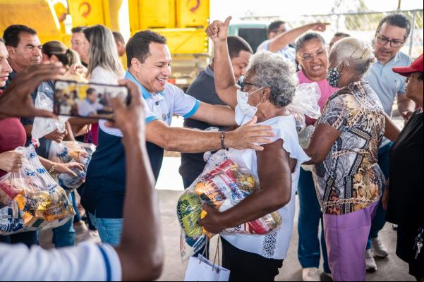 Páscoa de Esperança reforça compromisso do prefeito Gleydson Resende com as famílias mais carentes de Barão de Grajaú(Imagem:Divulgação)