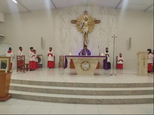 Missa de 1 mês a Jorge Batista da Silva(Imagem:Floriano News)