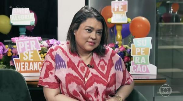 Preta Gil no Fantástico.(Imagem:TV Globo)