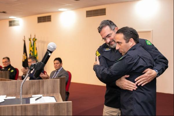 Cerimônia de posse do novo superintendente da Polícia Rodoviária Federal (PRF) no Piauí,(Imagem:Divulgação/PRF)