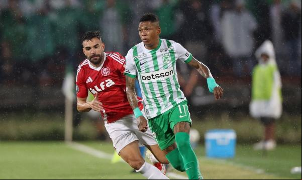 Inter é superado por 3 a 1 pelo Atlético Nacional na Libertadores.(Imagem:REUTERS/LUISA GONZALEZ/DIREITOS RESERVADOS)