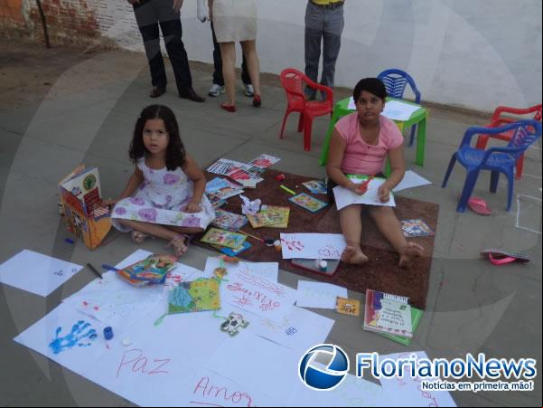 Rotary e Casa da Amizade realizam atividade recreativa para crianças de Floriano.(Imagem:FlorianoNews)
