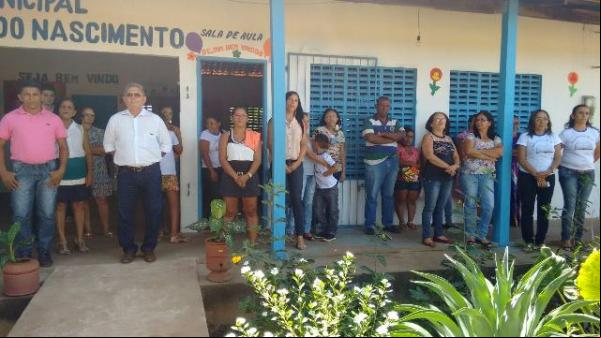 Inaugurada com festa a reforma e ampliação da Escola da Comunidade Mucambo.(Imagem:Secom)