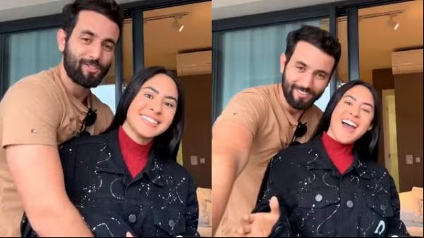 Matteus e Isabelle Nogueira dividem momentos nas redes sociais.(Imagem:Reprodução/Instagram)