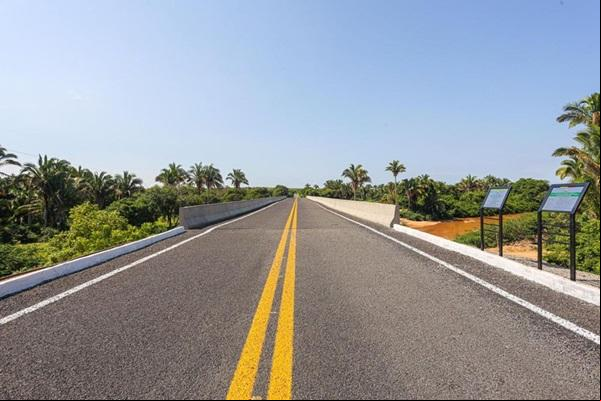Inauguração da ponte Riacho Mendes(Imagem:Reprodução)