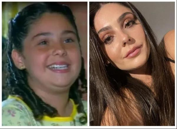 Marcela Barrozo viveu Estelinha na trama. Ele também esteve recentemente no elenco de