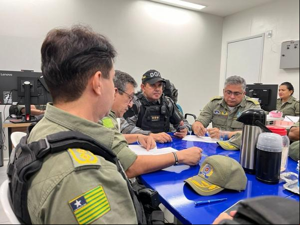 Polícia Militar discute estratégias de segurança para o Enem 2024 que acontece em novembro.(Imagem:Divulgação)