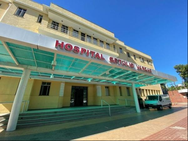 Hospital Getúlio Vargas (HGV), em Teresina.(Imagem:Divulgação)