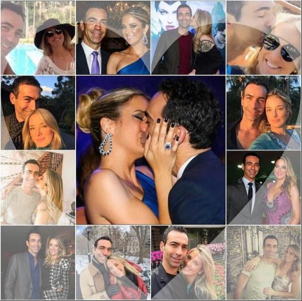 Ticiane Pinheiro e César Tralli (Imagem:Reprodução/Instagram)
