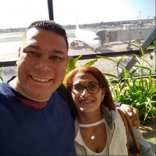 Edilson Donizete e Lucineide de Souza Goes(Imagem:Reprodução)