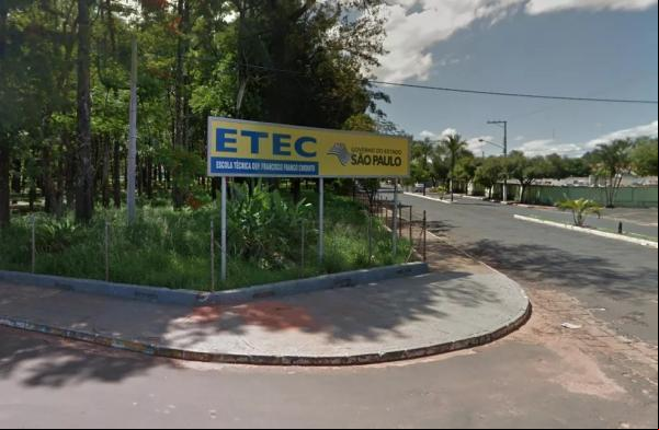 Escola Técnica Estadual Deputado Francisco Franco, em Rancharia (SP).(Imagem:Reprodução)