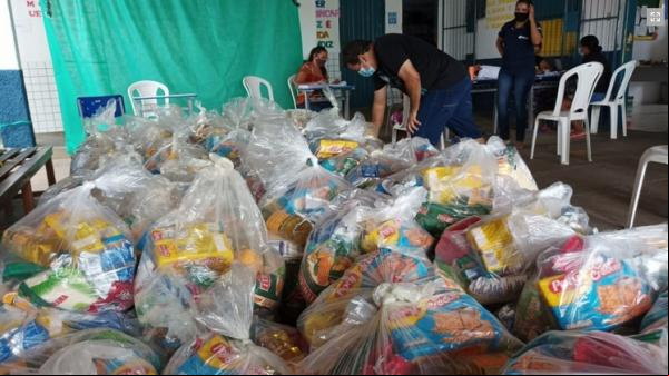 Educação de Floriano inicia entrega de kits de alimentação escolar.(Imagem:Secom)